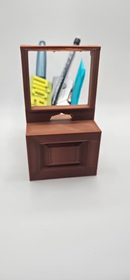 Old School Runescape Bank Booth Replica - Small Storage Container 3d model