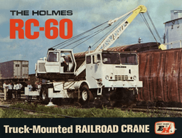 Holmes RC-60 Rail Crane Kit 1/87 Scale 3d model