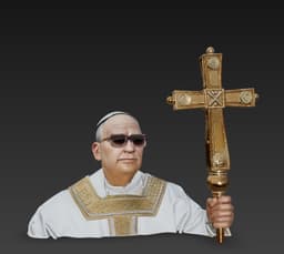 PopeLeo XIV 3d model