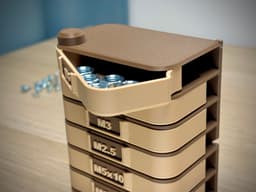 Modular Storage Tower Organizer | Storage Box 3d model