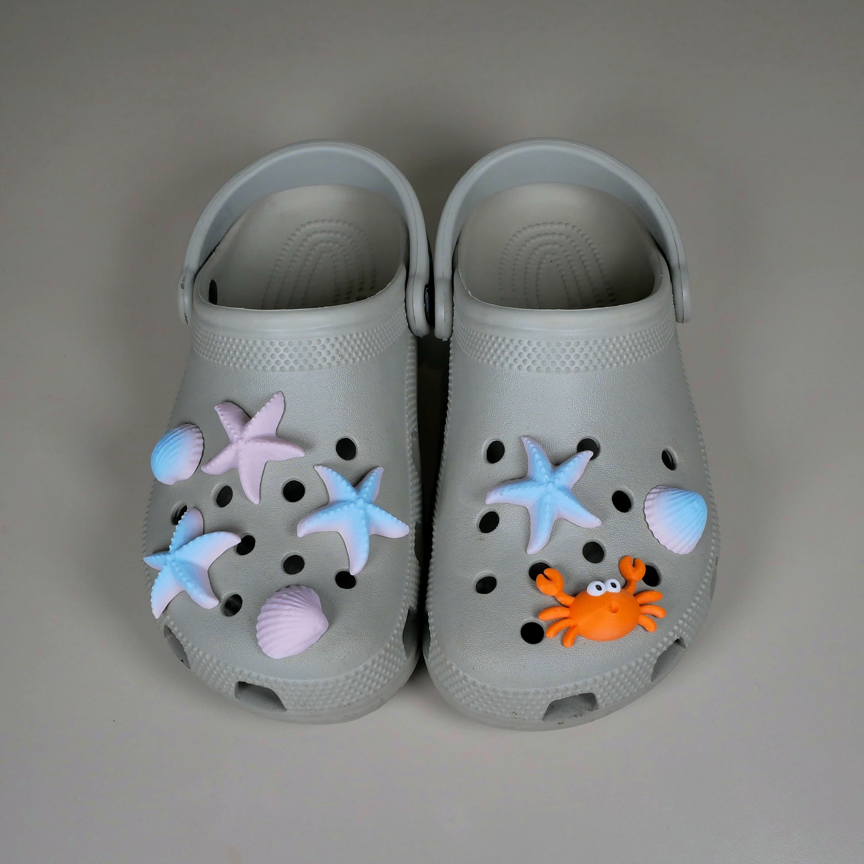Beach Croc Toppers 3d model