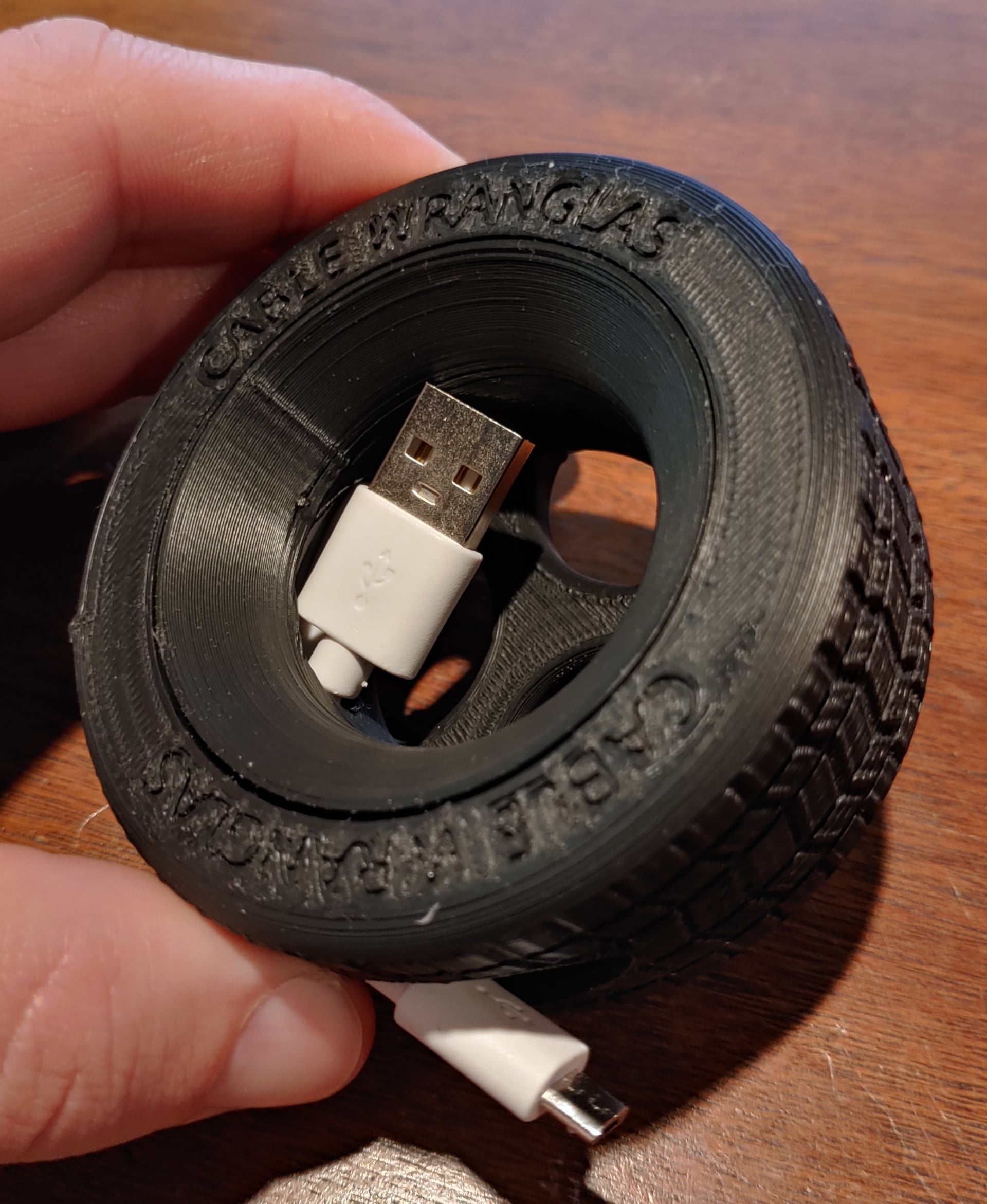 60mm - Cable Wranglas 3d model