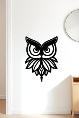 Owl Wall Art, Wall Decor, Home Decor 3d model