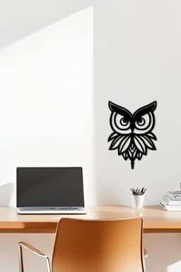 Owl Wall Art, Wall Decor, Home Decor 3d model