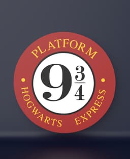 Platform 9¾ - LED Strip compatible 3d model