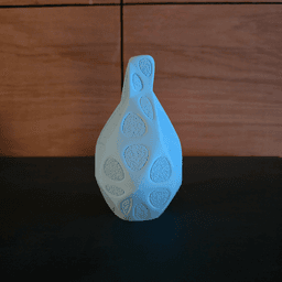 Fuzzy vase 3d model