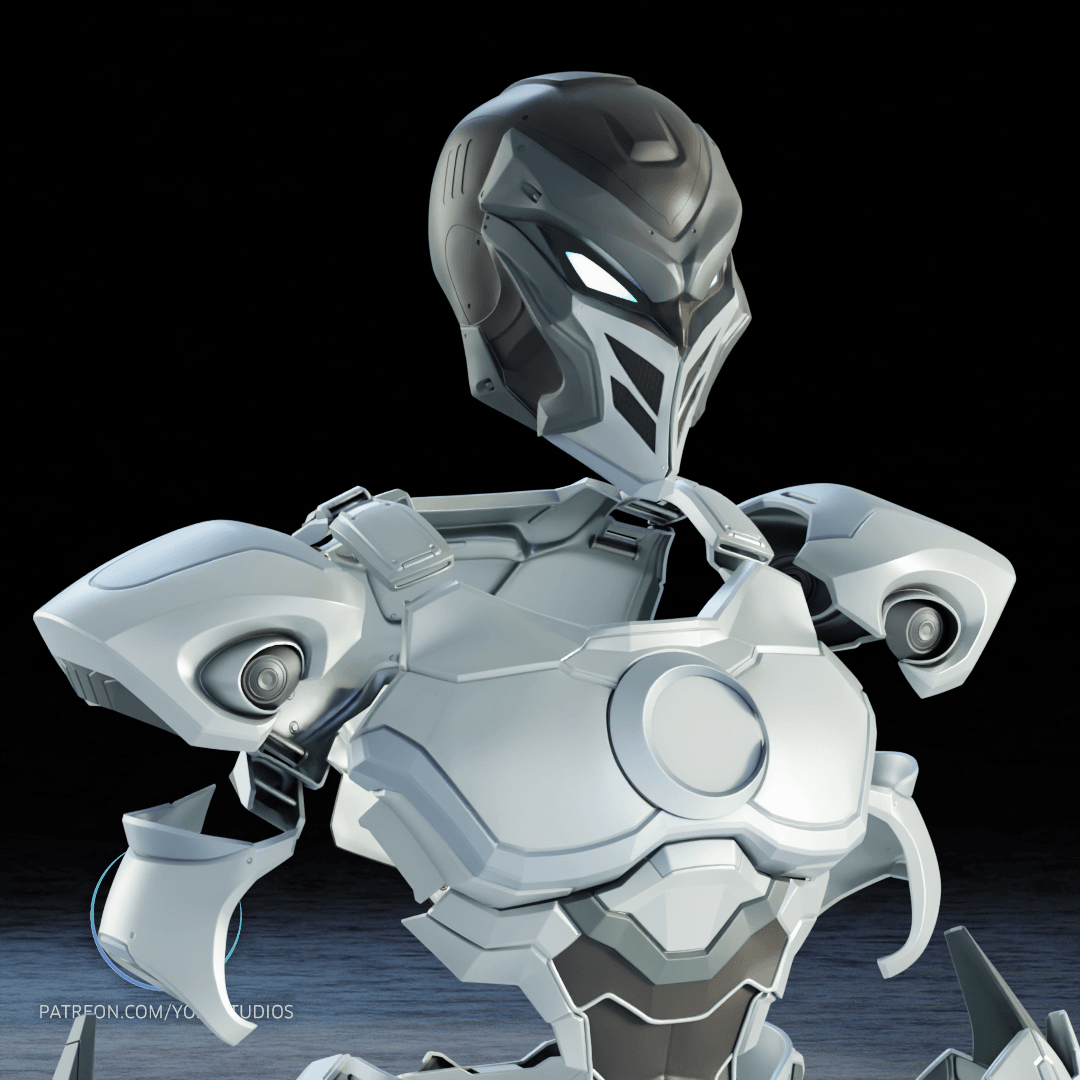 Moon Knight Rivals Armor 3D Printer File STL 3d model