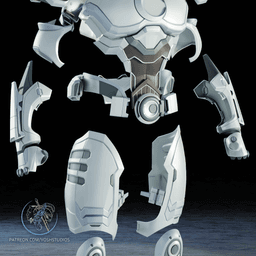 Moon Knight Rivals Armor 3D Printer File STL 3d model