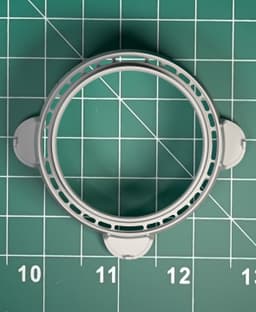 1/350 Refit Accurate Deflector Housing Replacement 3d model