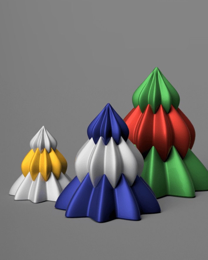 Christmas Tree Decor and Storage 3d model