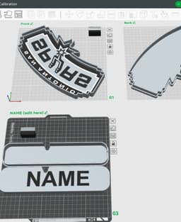 San Antonio Spurs Sign - LED Strip Compatible 3d model