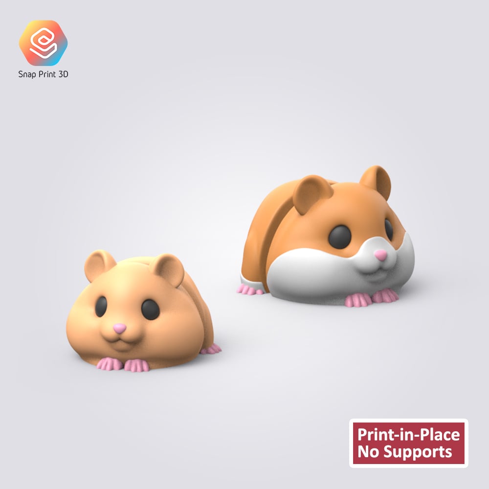 Flexi Hamster 3d model