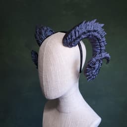 Pyrus | Spiked Curled Horns with Multiple Sizes 3d model