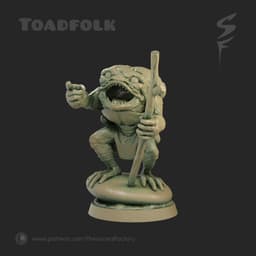 Toadman Adventurer 3d model