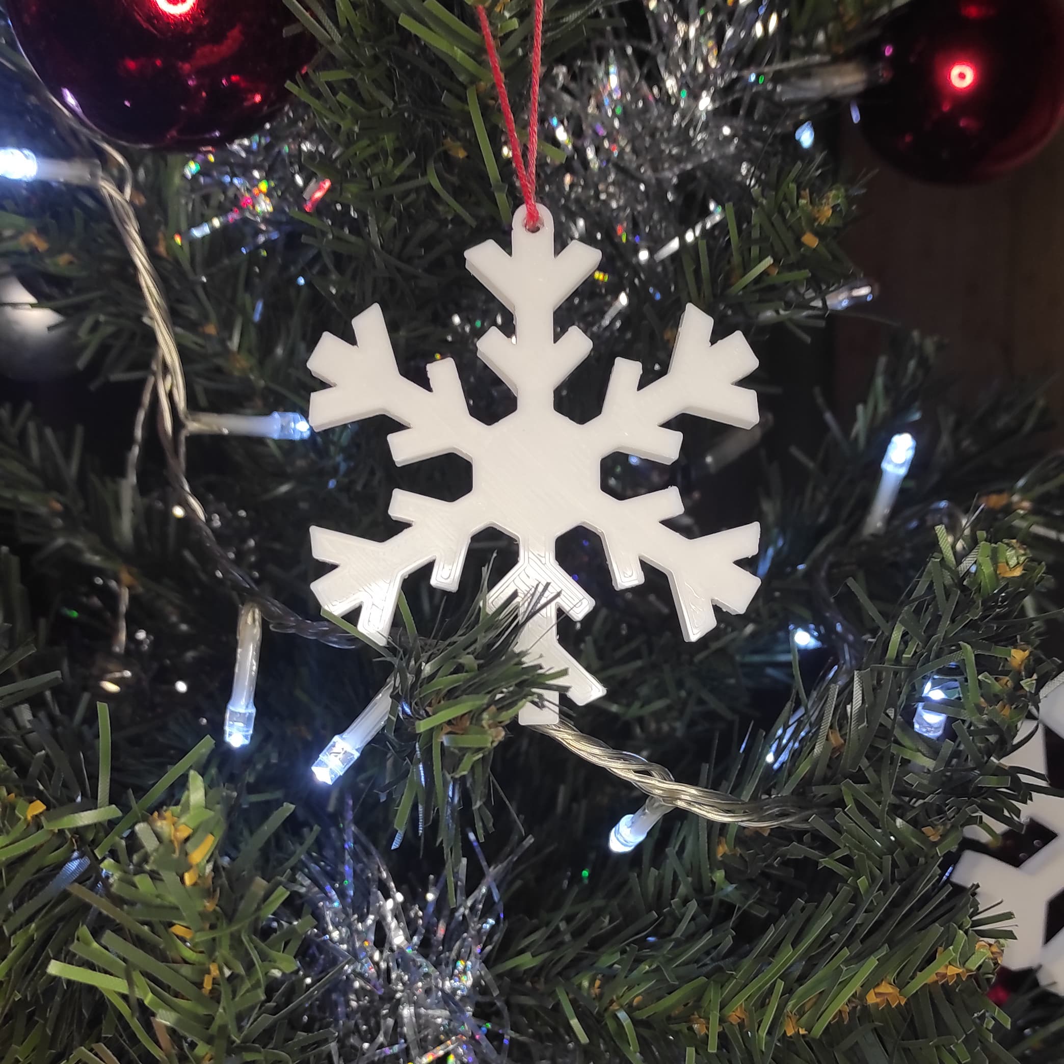 Snowflake Ornament 3 3d model