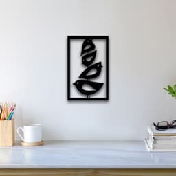 Birds Wall Art 3d model