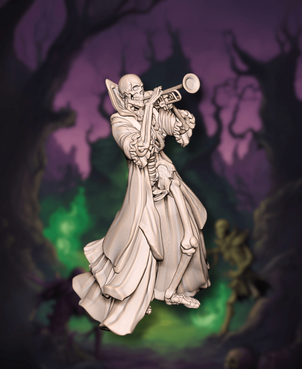 Undead Bard 3d model