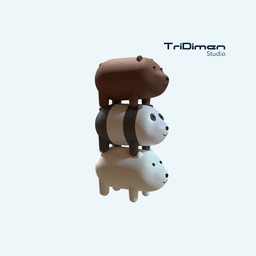 Webarebear 3d model