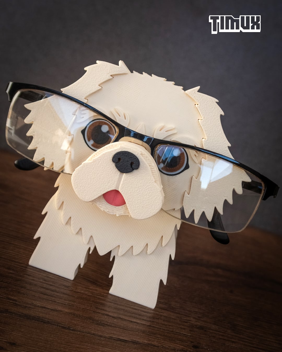 PEKINGESE GLASSES HOLDER 3d model