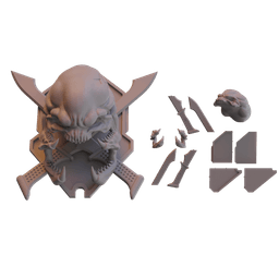 Halo Wall Mount/PS5 Controller Stand 3d model