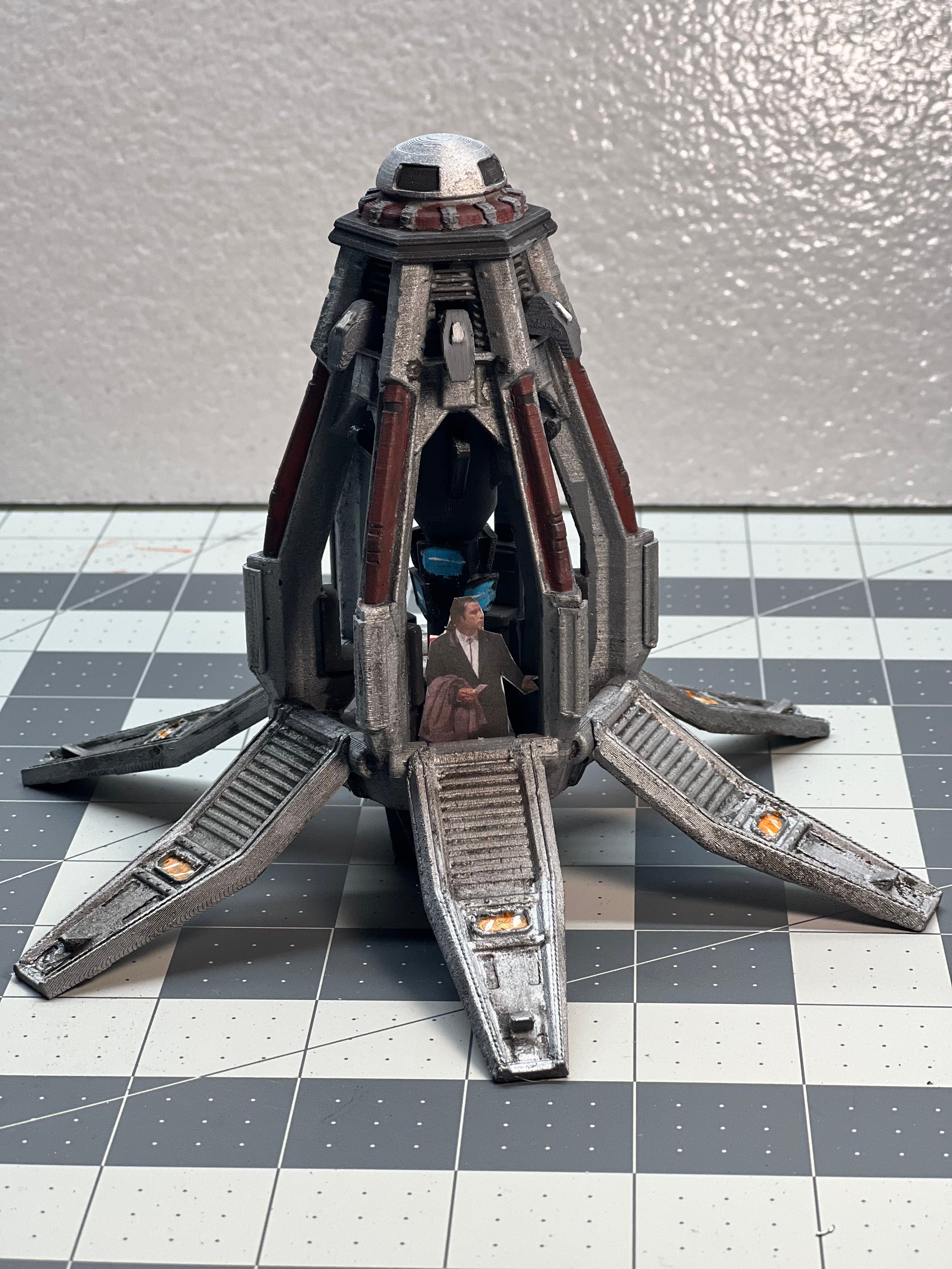 Orbital Drop Pod 3d model