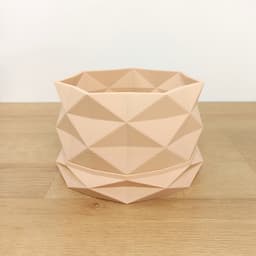 Pots de fleurs "Delta" 3d model