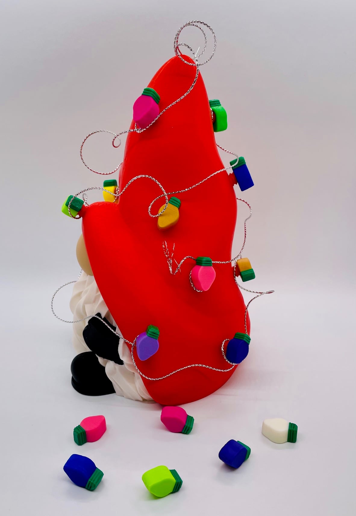 Christmas Light Gnome 3d model