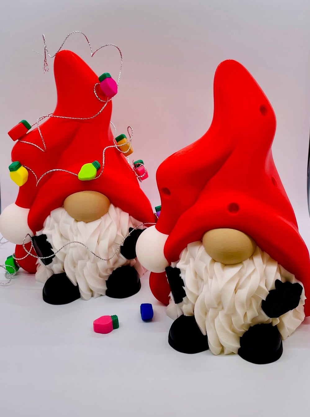 Christmas Light Gnome 3d model