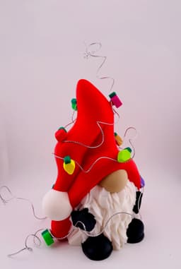 Christmas Light Gnome 3d model