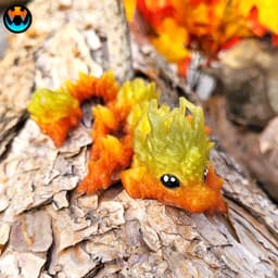 Baby Autumnwing and Autumn Dragon 3d model