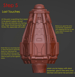Orbital Drop Pod 3d model