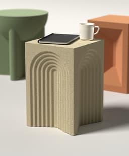 SIDE Collection - Fully 3D printed side table collection 3d model