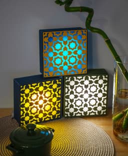 Tile Lamp - Wall, Desk, or Stackable Lamp 3d model