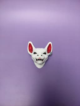 Punk Bat Magnet 3d model