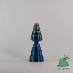 Telescoping Chess Set (Pieces and Simple Case Only) 3d model