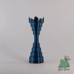 Telescoping Chess Set (Pieces and Simple Case Only) 3d model