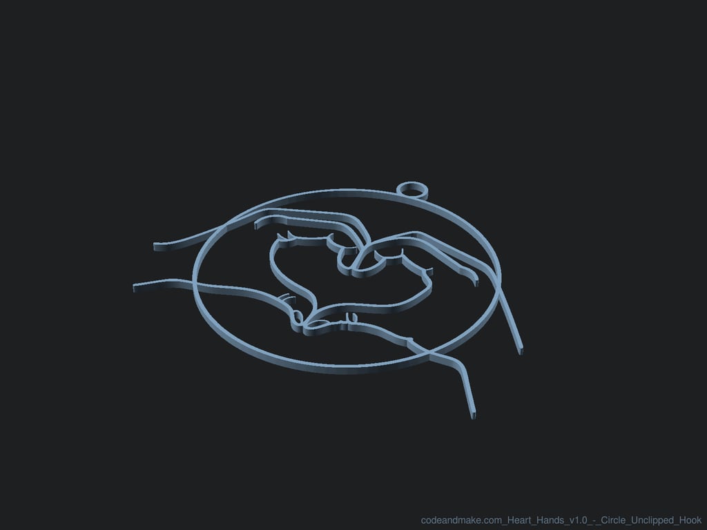 Heart Hands 3d model