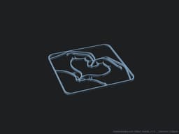 Heart Hands 3d model