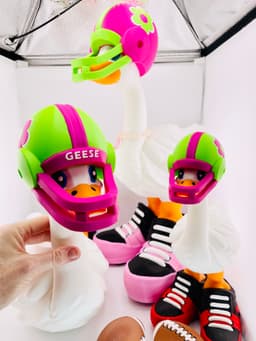 Football Helmet Goose Gear for Porch Goose 3d model