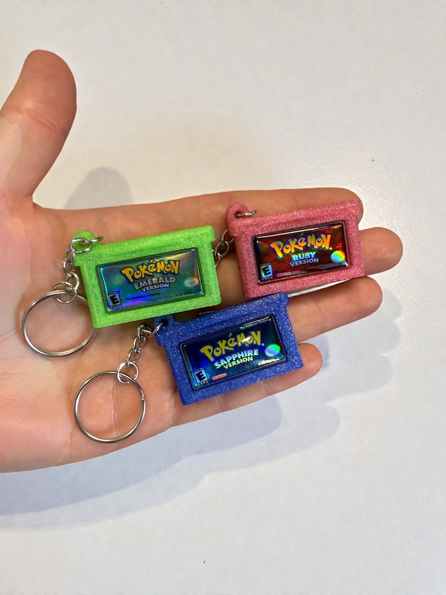 CHARMBOY GBA Keychain 3d model