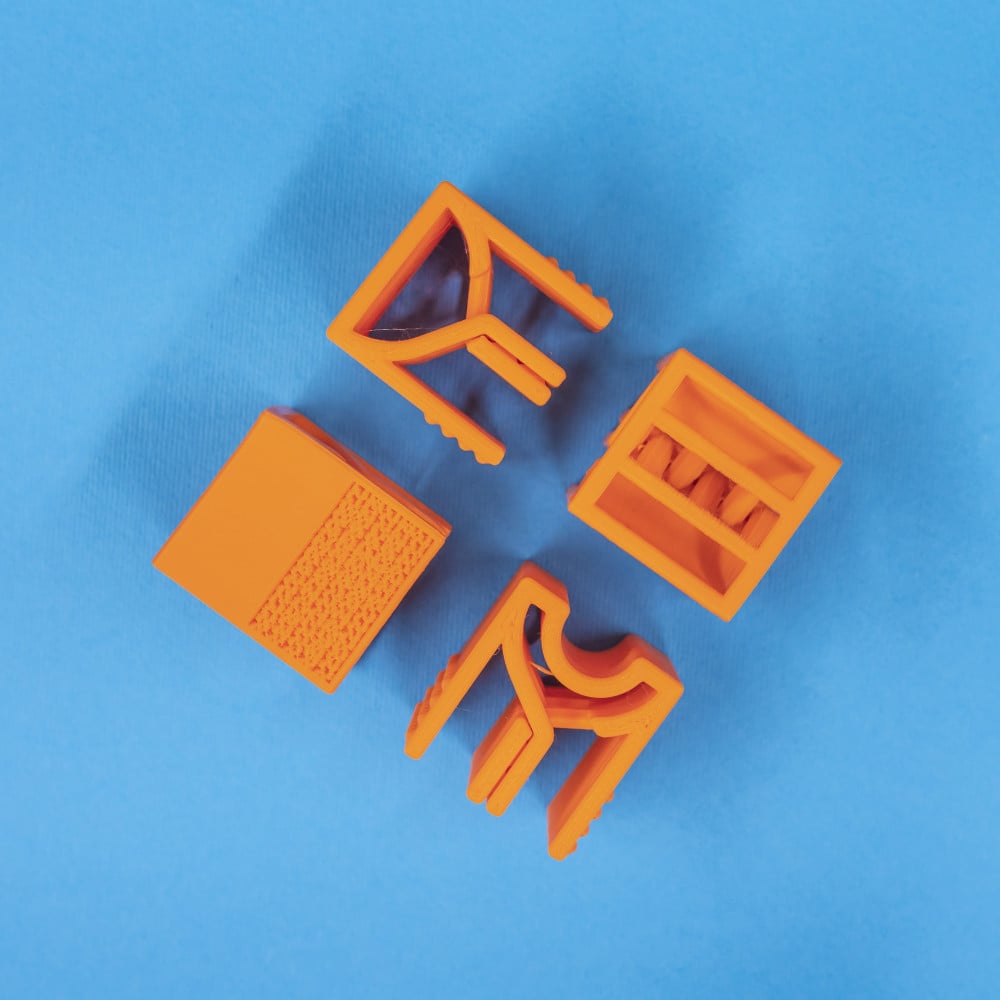 Compliant Cube Clips 3d model
