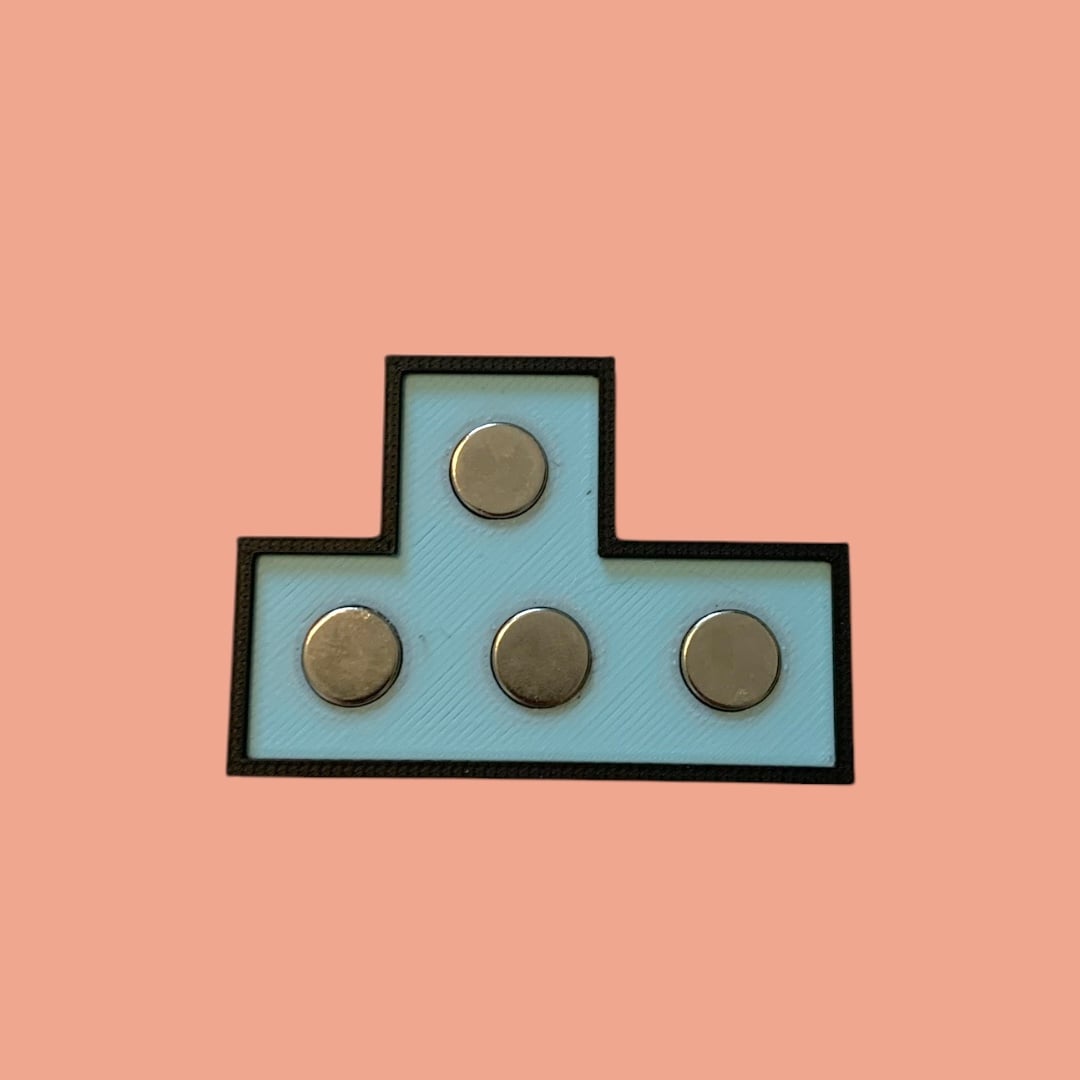 Gamer Fridge Magnet 3d model