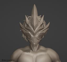 Kalpas Mask (Honkai Impact 3rd) 3d model