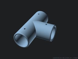 Tube Junction 3d model