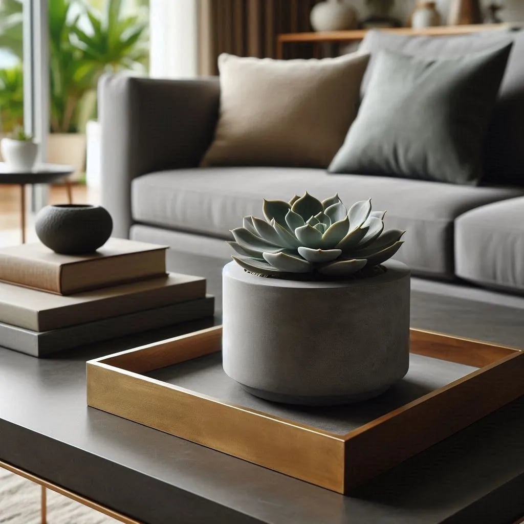 Succulent Planter "Straight Pot" 3d model