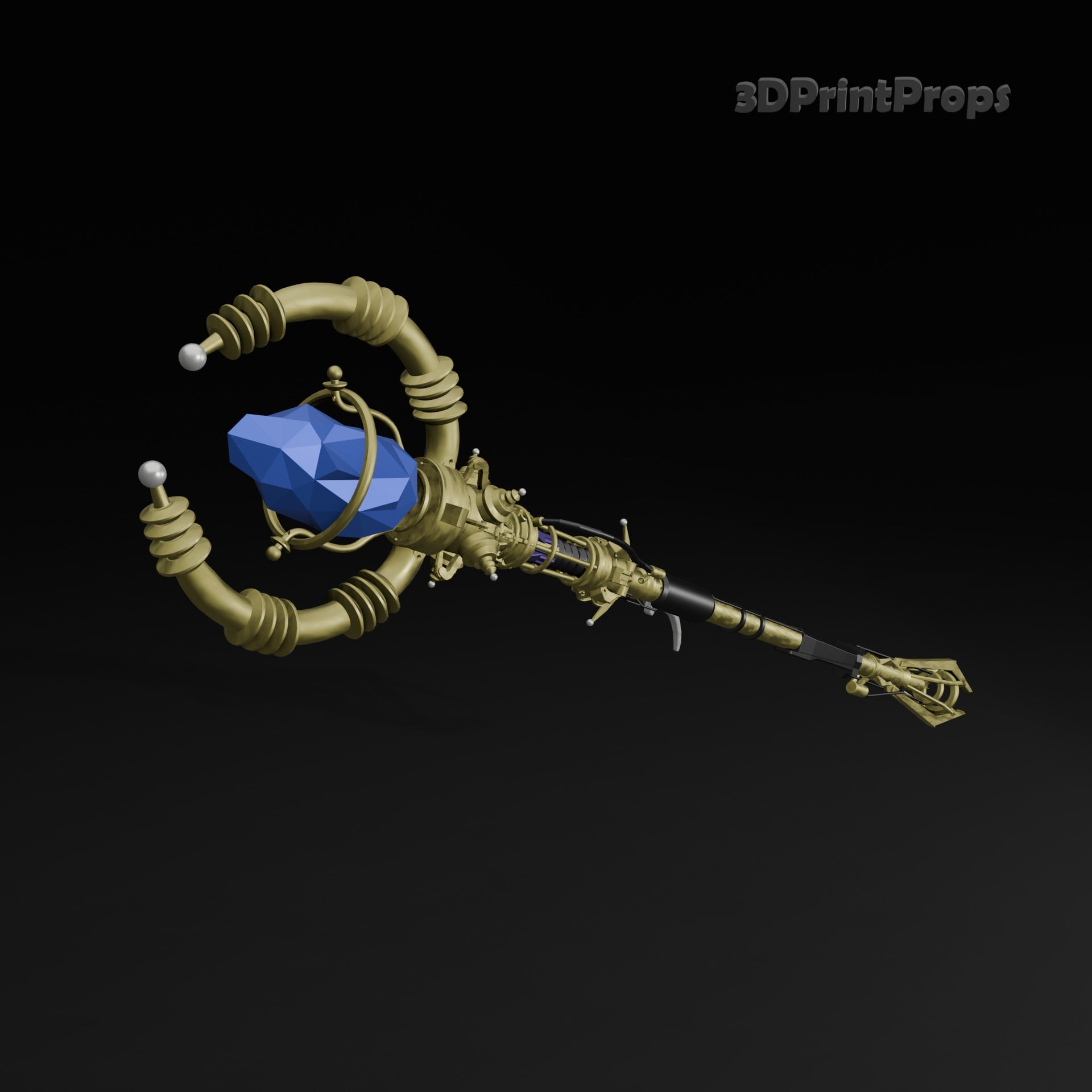 Staff of Lightning 3d model