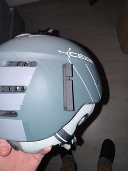 Fixation élastique masque de ski 3d model