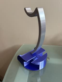 Headphone Stand with Storage 3d model