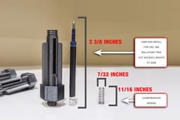 CNC-Drawing-Gel-Pen-Cap.stl 3d model