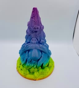 Button Themed Gnome 3d model